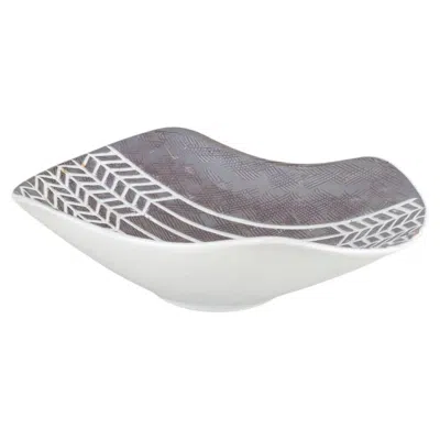 Pre-owned 1stdibs Mari Simmulson For Upsala-ekeby. Stoneware Bowl, “ax” Series. 1960s. In Gray