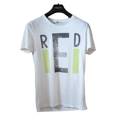 Pre-owned 1stdibs Men's T-shirt By United Colors Of Benetton, 2015 Collection, Size M, 2c13 In Gray