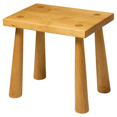 Pre-owned 1stdibs Mid-century Scandinavian Oak Stool, Sweden, 1950's In Brown