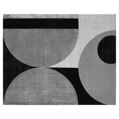 Pre-owned 1stdibs Modern Era-240cm*300cm Hand-tufted Rug In Gray