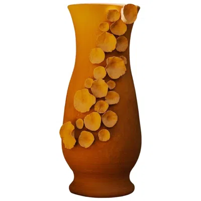 Pre-owned 1stdibs Mushroom Flower Vase By Casa Alfarera In Brown