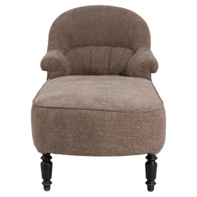 Pre-owned 1stdibs Napoleon Iii Chaise Longue In Brown