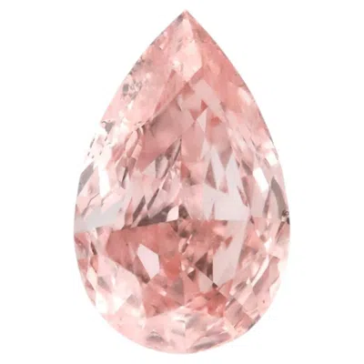 Pre-owned 1stdibs Natural Loose Gia 0.21ct Fancy Orangy Pink Pear Diamond (natural) – Si1