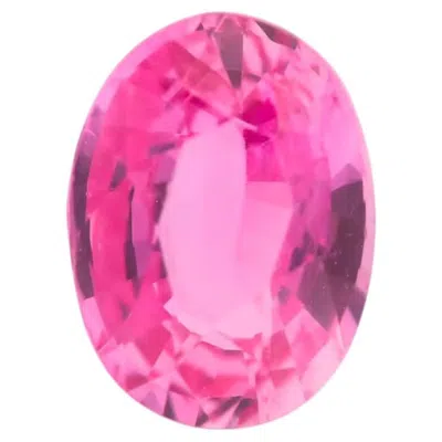 Pre-owned 1stdibs Natural Unheated Pink Sapphire 1.39ct Loose Untreated Natural Sri Lanka Oval 7x5