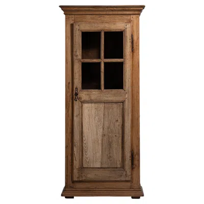 Pre-owned 1stdibs Oak Provance Vitrine In Brown
