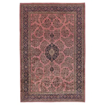 Pre-owned 1stdibs One-of-a-kind Super Fine Sarouk Hand Knotted Terracota Rug - 8'4"x12'2" In Brown
