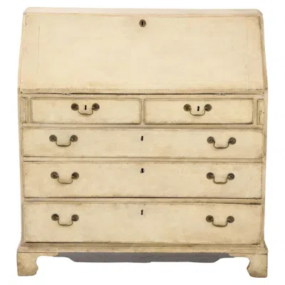 Pre-owned 1stdibs Painted Swedish Secretary, 19th Century In Brown