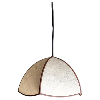 Pre-owned 1stdibs Pendant Light, Togo Murano, For Yamagiwa, Japan, 1980s In Sand