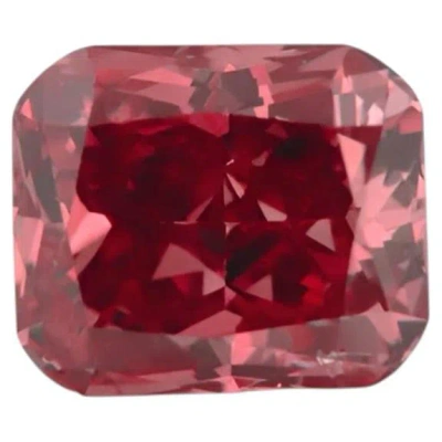 Pre-owned 1stdibs Pink Diamond - 0.20ct Natural Loose Fancy Deep Pink Diamond Red Tone Gia Si2