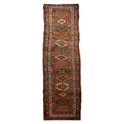Pre-owned 1stdibs Plush Vintage Runner Rug In Brown