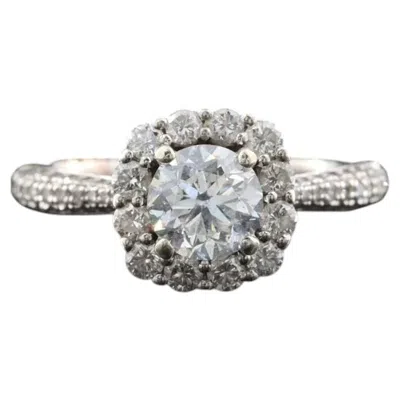 Pre-owned 1stdibs Pnina Tornai 14k 1.87 Ctw Diamond Halo Cluster Ring In Multi