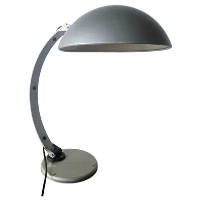 Pre-owned 1stdibs Rare Adjustable Midcentury Table Lamp, 1970s In Transparent