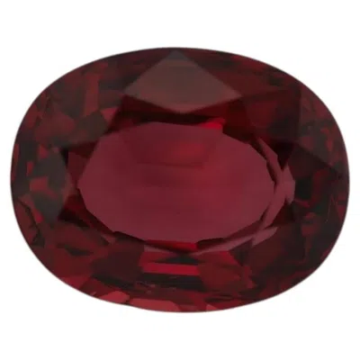 Pre-owned 1stdibs Rare No Heat Natural Mozambique Vivid Red Ruby 0.87ct Gw Lab Pigeon Blood Oval