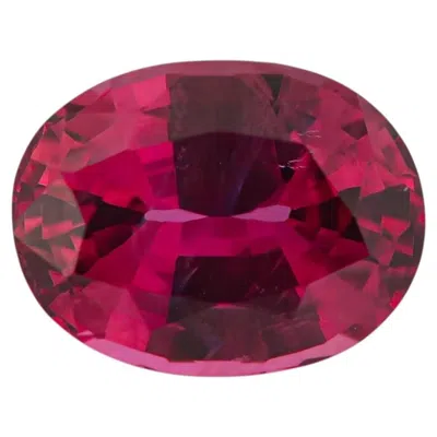 Pre-owned 1stdibs Rare No Heat Natural Thailand Purplish Red Ruby 1.22ct Gia Pigeon Blood Oval