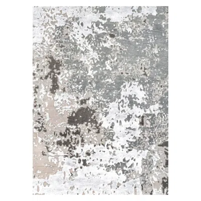 Pre-owned 1stdibs Raw 200 Rug By Illulian In Gray