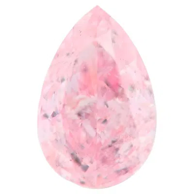 Pre-owned 1stdibs Real Pink Diamond - 0.50ct Natural Loose Fancy Purple Pink Diamond Gia Pear Si2