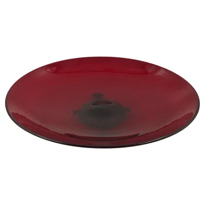 Pre-owned 1stdibs Red Murano Glass Dish, Early 20th Century, Venice