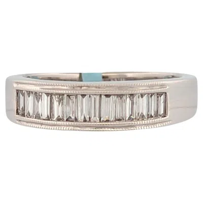 Pre-owned 1stdibs Reverie Diamond Wedding Band, 14k White Gold With 1.80ct Natural Diamonds