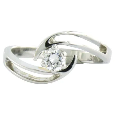 Pre-owned 1stdibs Ring With Brilliant Cut Diamond Up To 0.30ct 18k Gold 3.9 Grams In Multi