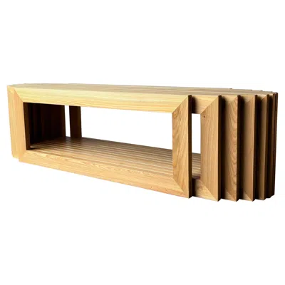 Pre-owned 1stdibs Sculptural Coffee Table By Evan Bush In Brown