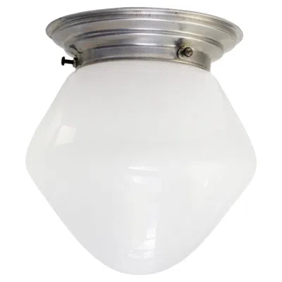 Pre-owned 1stdibs Semi Transparent Opaline Glass Art Deco Ceiling Lamp Ca 1920