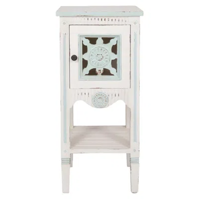 Pre-owned 1stdibs Shabby Chic Painted Side Table In Brown