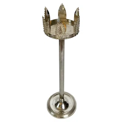 Pre-owned 1stdibs Silver-plated Empire Style Champagne Stand, 20th Century