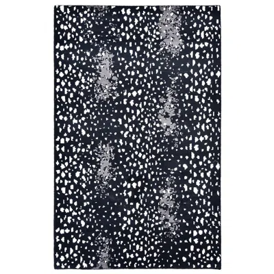 Pre-owned 1stdibs Solo Rugs Modern Animal Hand Knotted Black Area Rug