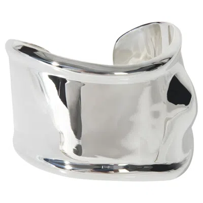Pre-owned 1stdibs Sterling Silver Mexican Right Hand Bone Cuff Bracelet In Multi