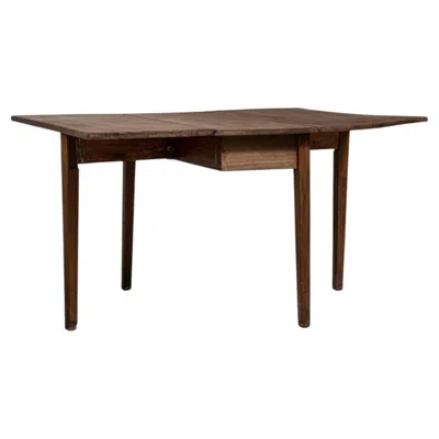 Pre-owned 1stdibs Swedish "slagboard" Table In Brown