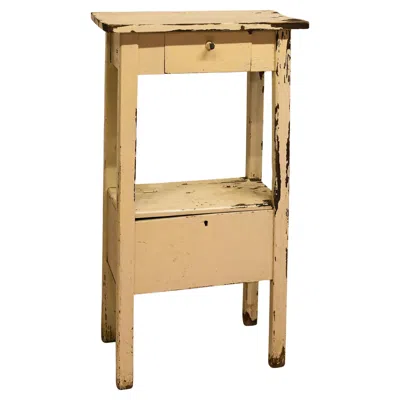 Pre-owned 1stdibs Tall Painted Pine Table, Hungary, C. 1920s In Brown