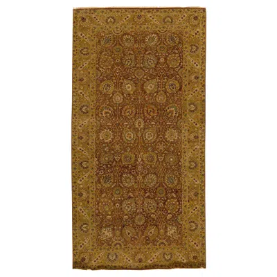 Pre-owned 1stdibs Traditional Handwoven Luxury Hadji Jalili Tabriz Brown / Brown