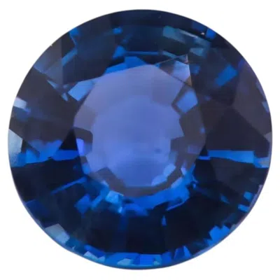 Pre-owned 1stdibs Unheated Burma Blue Sapphire 3.19ct Loose Untreated Natural Real Round Grs Cert