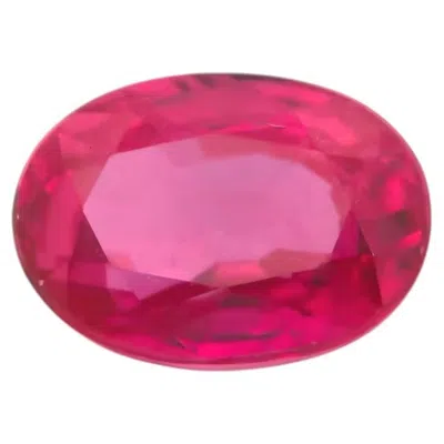 Pre-owned 1stdibs Unheated Sri Lanka Pink Sapphire 1.17ct Loose Untreated Natural Real Oval 7x5mm)