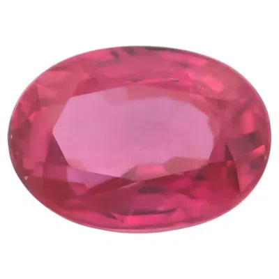 Pre-owned 1stdibs Unheated Sri Lanka Pink Sapphire 1.20ct Loose Untreated Natural Real Oval 7x5mm