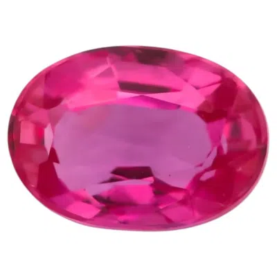 Pre-owned 1stdibs Unheated Sri Lanka Pink Sapphire 1.22ct Loose Untreated Natural Real Oval 7x5mm