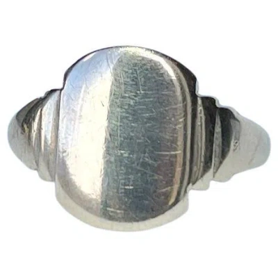 Pre-owned 1stdibs Vintage 9ct Signet Ring In Multi