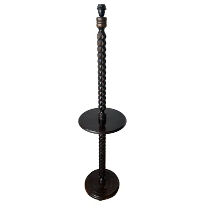 Pre-owned 1stdibs Vintage Charles Dudouyt Style Floor Lamp, France C.1950 In Brown