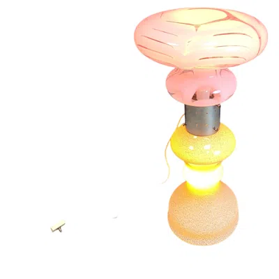 Pre-owned 1stdibs Vintage Floor Lamp By Mazzega, 1960s In Orange