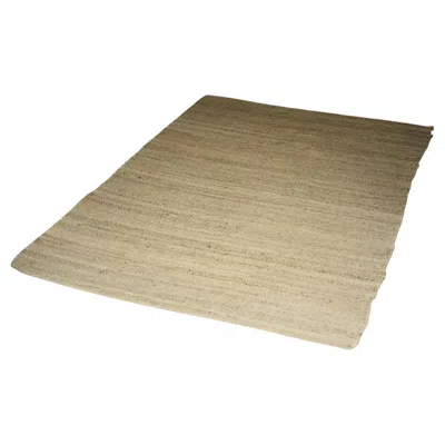 Pre-owned 1stdibs Vintage Indian Natural Brown Flatwoven Jute Rug, 1970s