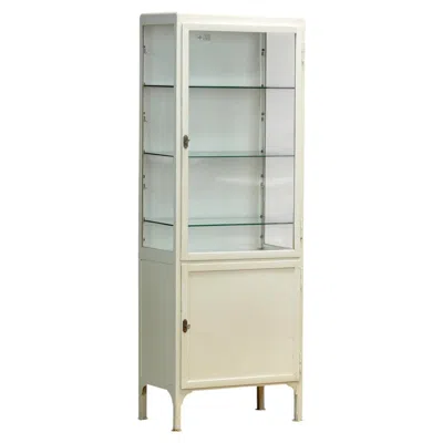 Pre-owned 1stdibs Vintage Medical Cabinet, 1970s In Gray