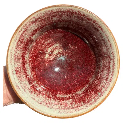 Pre-owned 1stdibs Vintage Scandinavian Decorative Bowl By Janne Fagerfäldt, 1970s In Brown