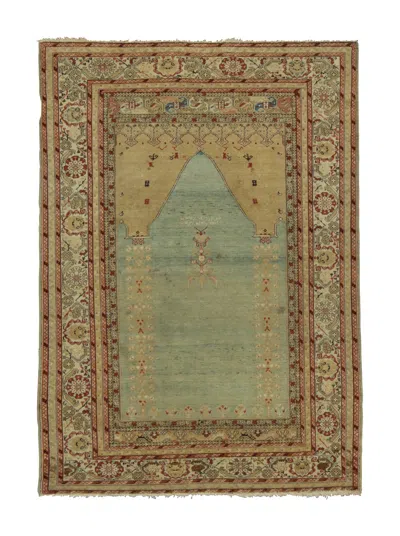 Pre-owned 1stdibs Vintage Turkish Rug Rare Anatolian Tribal Design In Multicolor - Rug & Kilim In Brown