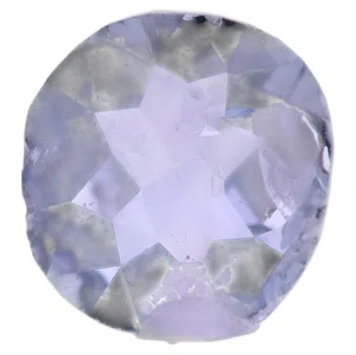 Pre-owned 1stdibs Violet Diamond - 0.25ct Natural Loose Fancy Light Gray Violet Color Gia Rose Cut In Red
