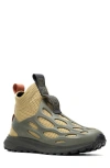 1trl Hydro Mid Waterproof Runner Sneaker In Olive