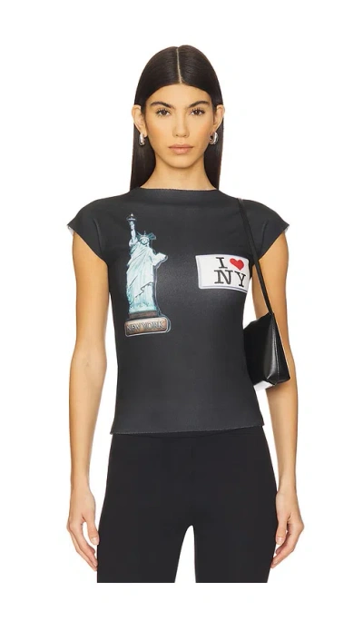 1xblue Nyc T-shirt In 블랙