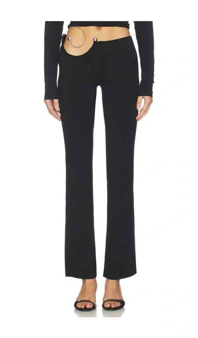 1xblue Spiral Trouser In Black