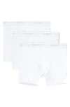2(x)ist 3-pack Cotton Boxer Briefs In White