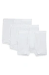 2(x)ist Men's 3-pack Pima Cotton Boxer Briefs In White