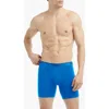 2(x)ist Assorted 3-pack No-show Stretch Boxer Briefs In Scotts Red/skydiver/black